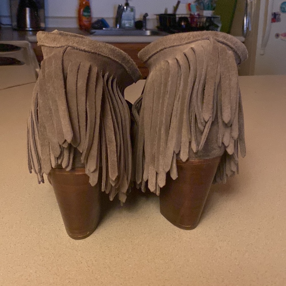 Suede Frye Booties - Picture 3 of 5